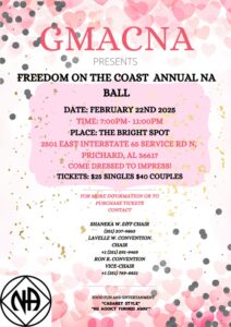 GMACNA Freedom on the Coast Annual NA Ball @ The Bright Spot